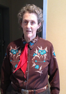 Temple Grandin. Photo by Rick Kleffel.