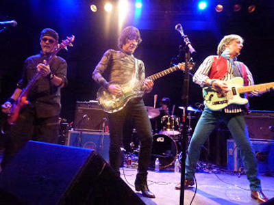 Flamin' Groovies in 2013 - George Alexander, Cyril Jordan and Chris Wilson.
