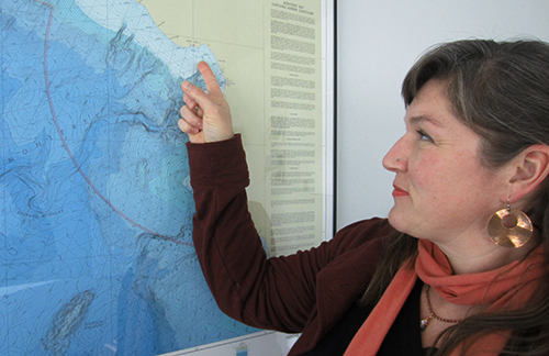 O’Neill sea Odyssey Education coordinator Laura Barnes. Photo: J.D. Hillard