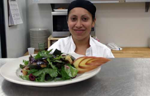 Students at Rancho Cielo's Drummond Culinary Academy develop restaurant skills in a professional environment. Photo: Laura Flynn.